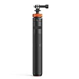 Compatible for Insta360 X4/X3 - Aluminum Extendable Selfie Stick Tripod, Mini Portable Vlog Stand for Action Cameras