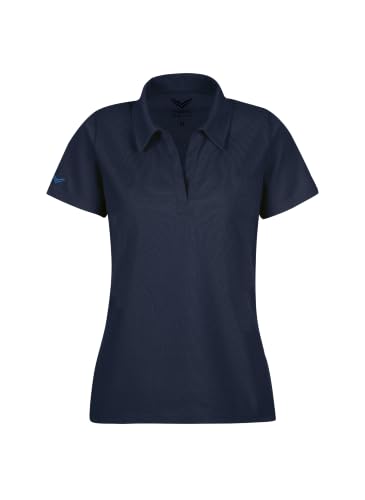 Camisa de polo mujer Trigema 527612 en algodón premium de manga corta y cuello clásico