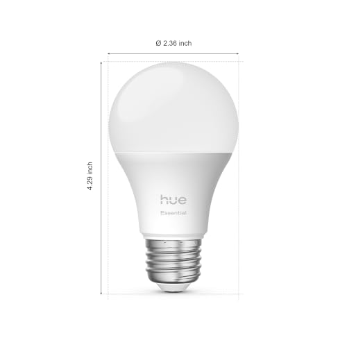 Philips Hue Essential Smart LED A19 Bulb, 4-Pack - image 9