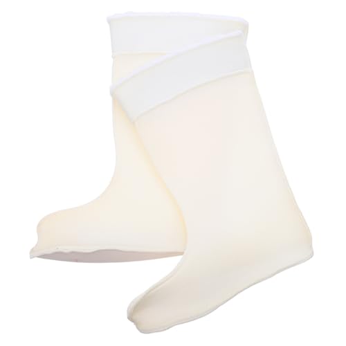 Baluue Forro Grueso y Cálido para Botas de Lluvia Mujer Calcetines Térmicos para Senderismo y Uso Exterior Talla Fácil de Poner y Quitar Protección contra Frío Invierno