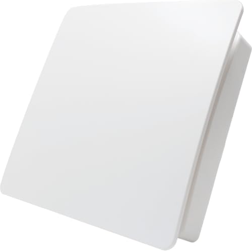 CubeTECH CTEF100t 100mm (4") Quiet Bathroom Extractor Fan with Timer Overrun Delay. White Smooth.