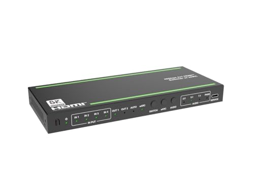 Sélecteur HDMI 8K60 Monoprice pour éviter de débrancher vos câbles audio vidéo