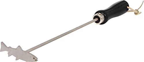 Hierro para Marcar BBQ Fans Trout con Tabla de Madera miniatura 1