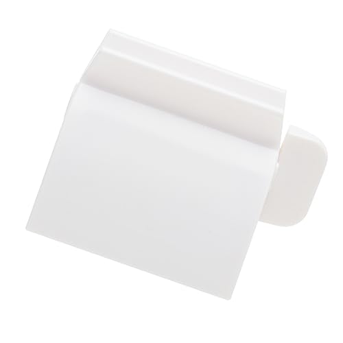 Cabilock Automatic Toothpaste Dispenser Toothpastes Tube Tooth Paste Toothpaste Extruder Toothpaste Squeezer Stand Manual Juicer Bathroom Toothpaste Squeezer Lotion Squeezer White