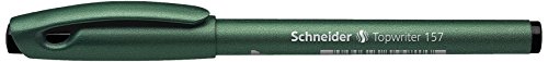 Schneider Topwriter 157 stylo-feutre noir pointe ronde 0,8 mm pour papier