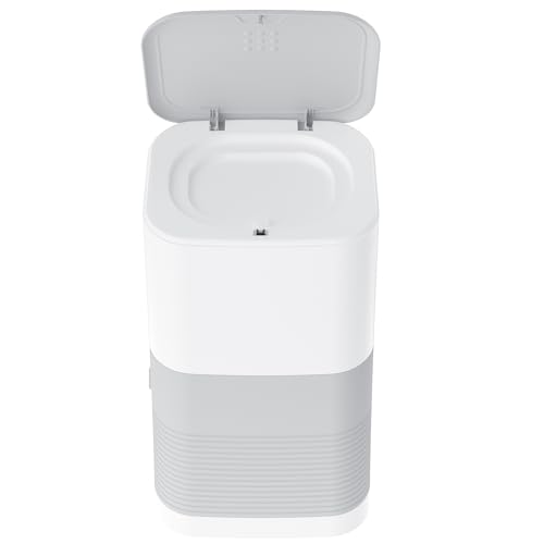 Image of FEAR NEAT Silent Diaper Bucket with Deodorizer, HDPE Structure, Locking lid