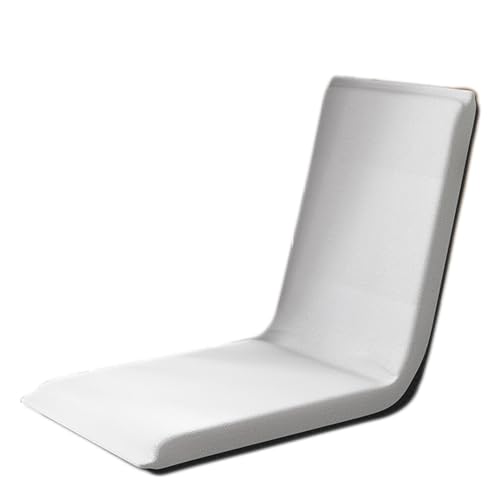 Chaise de sol réglable grise idéale pour la lecture et le jeu vidéo