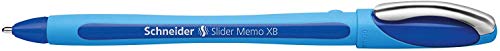 Schneider Caneta esferográfica Slider Memo XB, pacote com 10