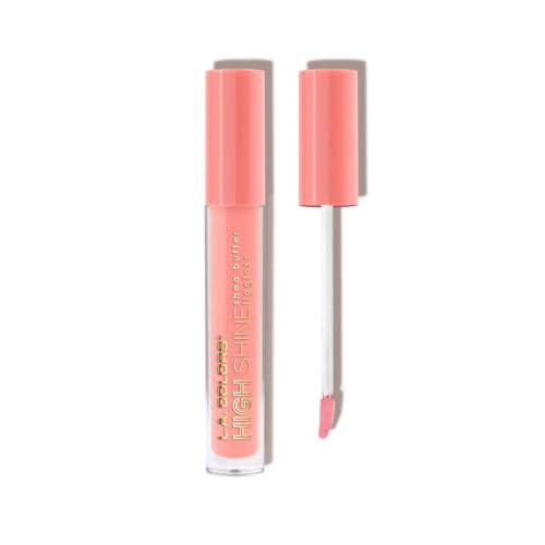 Image of L.A. COLORS High Shine Shea Butter Lip Gloss, Baby Cakes, 0.14 Oz