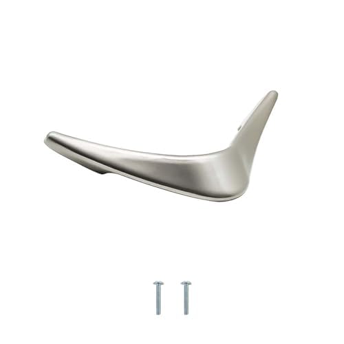 Image of VOLO V knobs for Drawers and cabinets for Home /Kitchen /Offices and Hotels - Versatile Solution for Home, Hotel, and Office Doors (Satin, 2)