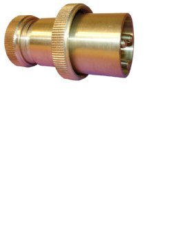 Marine Plug 20 Amp 125VAC 2P3W Brass