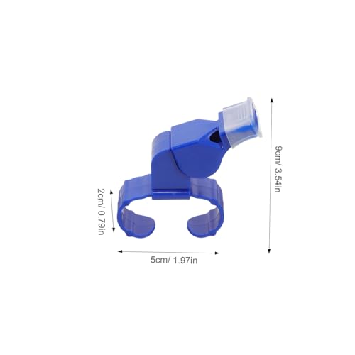 Silbato deportivo de plástico resistente para entrenadores y árbitros miniatura 2