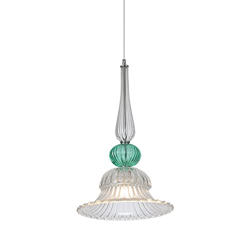 Verre tête unique Edison suspension éclairage pour table à manger et cuisine