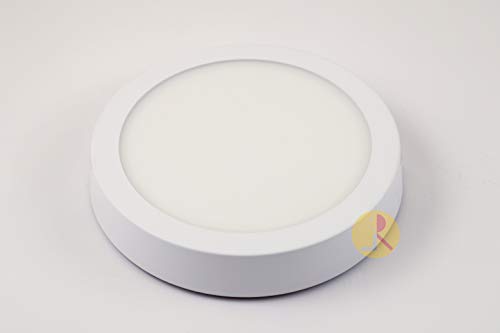 Image of 15Watts Surface Panel Square Light (Warm White - 3000K, Round)