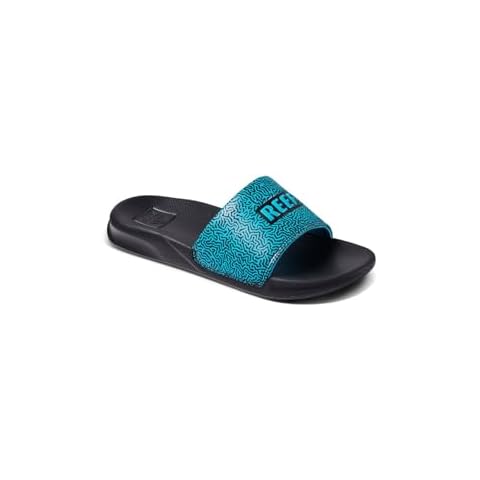 REEF Kids One Slide Sandal in Blue Coral thumbnail