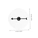 CIYODO 12pcs Reusable Blank Rotating Game Board Erasable Spinning Arrows Acrylic Wheel for Classroom Office and Home Teaching Activities
