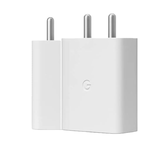 Image of Original 30W USB-C Power Delivery Adapter Compatible with Google Pixel 8, 8 Pro, 6, 6 Pro ‚Ai Fast Charging Adapter ‚Ai White No Cable