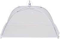 Avanti Square Net Food Cover, 30 cm Diameter White