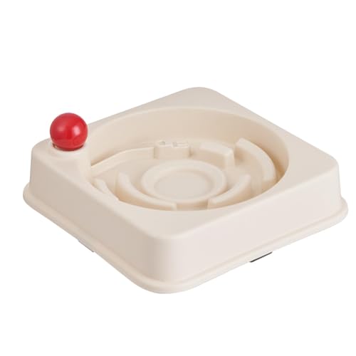 Ciotola per cani ad alimentazione lenta,Ciotole per cani ad alimentazione lenta,Mangiatoia lenta ad alta resistenza per gatti, mangiatoia lenta per cani - Mangiatoia per cani resistente