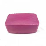 Diveevo Bienenwachs 1kg 100% Natur – Premium Rohwachs für Kerzen gießen & DIY – Reines Bienenwachs mit natürlichem Duft (Fuchsia)