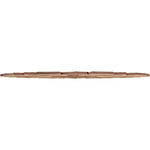 Image of Ekena Millwork 16 inchOD x 5 5 /8 inchID x 3 /8 inchT Augustus Wood Fretwork Pierced Ceiling Medallion, Red Oak