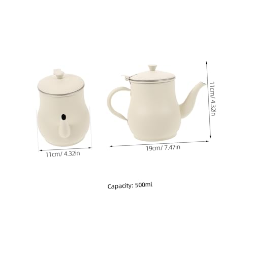 Miniatura 2 de Inoomp Aceitera Inoxidable Con Filtro Integrado Recipiente Multifuncional Para Filtrar Y Almacenar Aceite Usado Cocina Capacidad Boca Antigoteo Resistente Y Ligero Para Reutilizar Grasas