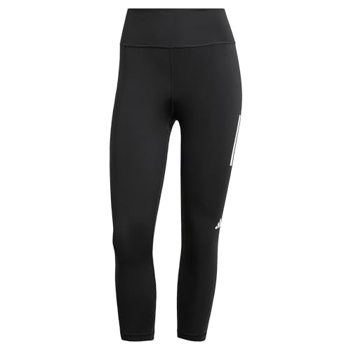 adidas Damen Own the Run 3/4 Leggings, Black, M