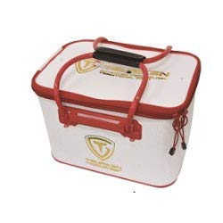 Amazon | 釣研(TSURIKEN) バッカン TB193 ホワイト 36cm | 釣研