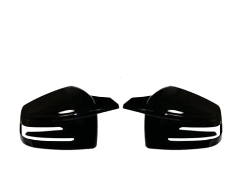 Coque de rétroviseur Benz E W212 aspect carbone coiffe latérale style dynamique 2x