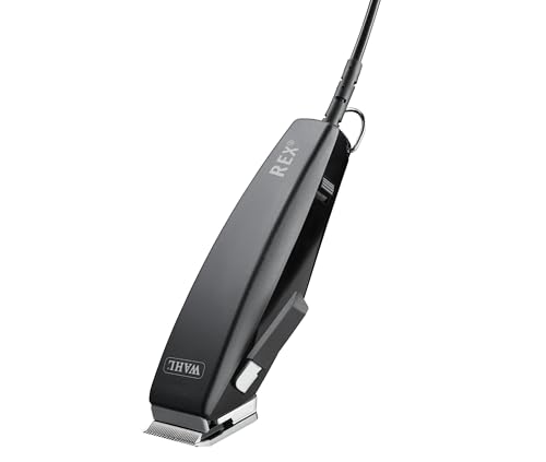 Wahl Rex Professional - Kabelgebundene Tierschermaschine - Leises Heimtierpflege Tool für mittelgroße Hunde & Katzen - Präzise Metallklinge