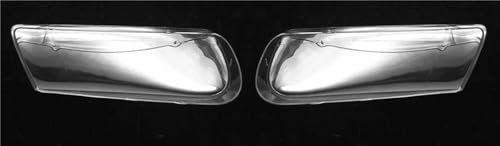 Couvercle phare voiture VW Touareg 2003-2006 avec protection anti-jaunissement en verre transparent