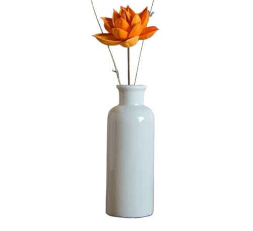 Jarrones Decorativos Modernos Altos Blanco Marca GAOJUNAN