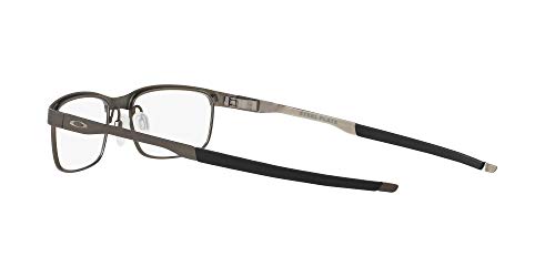 Image of Oakley mens Ox3222 Steel Plate Rectangular Prescription Eyewear Frames