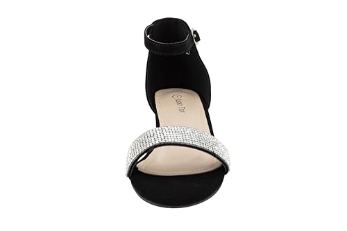 Image of Lucky Top Girls Dress Sandal Low Heel Ankle Strap
