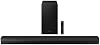 Barra de sonido Samsung HW-B73CD/ZA 5.1 canales con DTS Virtual:X y subwoofer inalámbrico, sonido adaptativo, modo juego 2