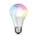 Feit Electric OM60/RGBW/CA/AG Smart WiFi Color Changing and Dimmable, Alexa or Google Assistant, No Hub Required A19 LED Light Bulb, 60W