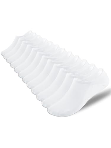 3/6 Pairs Cotton No Show Socks Womens Low Cut Ankle Athletic Socks Anti-Slid Casual Invisible Liner Sock