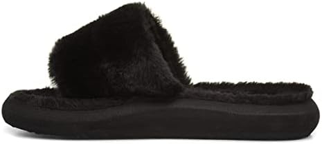 Rocket Dog Womens/Ladies Stratus Winette Faux Fur Slippers (9) (Black) | Image 3