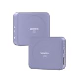 SHIMBOL ΤΡ ΝΑΝΟ Wireless Video Transmitter Receiver System – 150m kabellose Übertragung, 60ms Latenz, HDMI EIN-/Ausgang, Kompatibel mit Magnetic für Kamera & Smartphone(Purple)