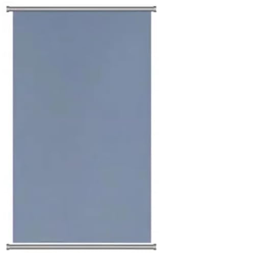 estores enrollables opacos Persianas enrollables Opacas de Tubo Grueso for Dormitorio, Resistentes con Taladro, persiana hasta el Suelo for Ventana(A transluce,75x200cm)