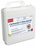 Pac-Kit 579-9303-50P Contractors First Aid Kit in Plastic Case