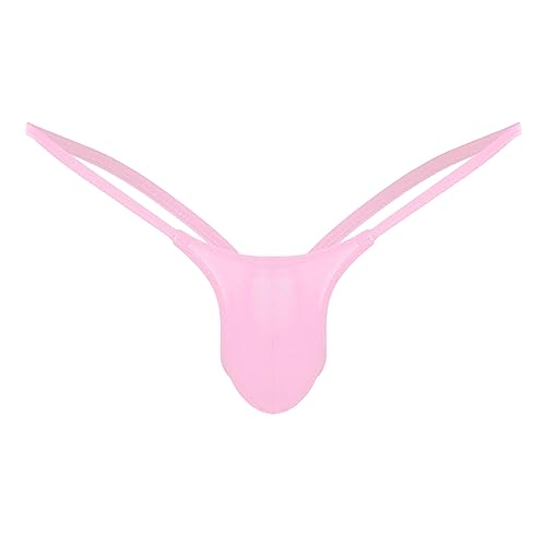 Men's Sissy G-String Thong Underwear Femboy Panties Bulge Pouch Jockstrap Lingerie2