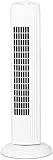 FANTASK Tower Fan, 28 Inch Quiet Oscillating Fan , 3 Wind Speeds & Modes, Bladeless Standing Cooling