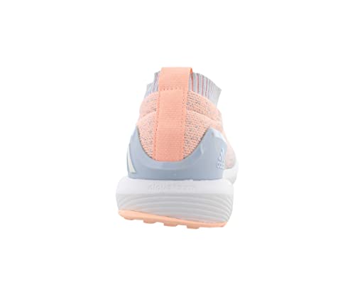 adidas Rapidrun Laceless Girls Shoes Size 6.5, Color: Coral/Sky4