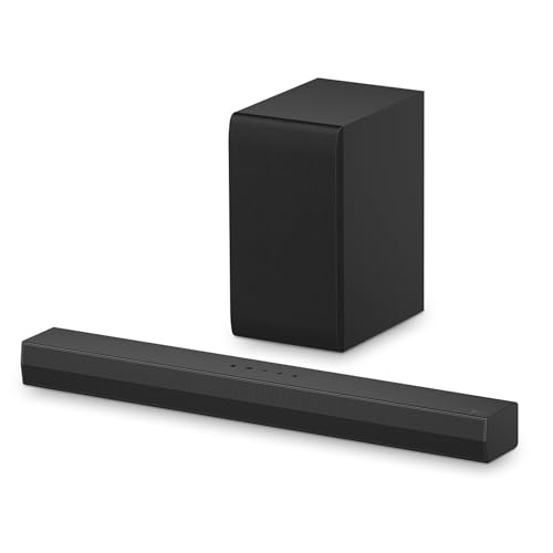 LG DS40T 2.1 Soundbar (300 W) con subwoofer wireless (ARC, HDMI, ottico, Bluetooth) [2024]