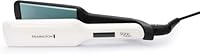 Remington Shine Therapy Wide (45mm) Floating Plate Hair Straightener with Advanced Ceramic coating infused with Moroccan Argan Oil for sleek & smooth glide, 9 settings 150C230C, S8550