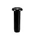 Badminton Racquet Grommets Eyelets String Protector Nylon Black Stringing Machine Tools for Repairing Racketball Equipment, 2.1mmx6.8mm