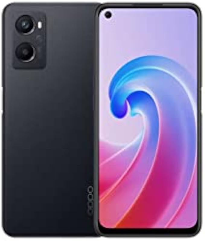 Oppo A96 Dual-SIM 128GB ROM + 8GB RAM (GSM Only | No CDMA) Factory Unlocked 4G/LTE Smartphone (Starry Black) - International Version