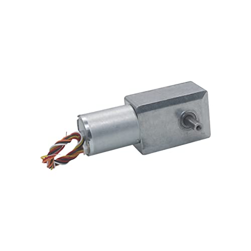 Motorreductor de CC con engranaje helicoidal de larga duración y 24V 6