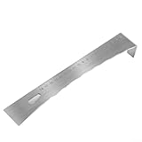 Multifunktions-Brecheisen aus Edelstahl mit 18 cm Messskala, Flachkopfschaber und ergonomischem Griff für Küchenumbau und Holzbearbeitungsprojekte